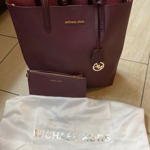 Michael Kors Tote Purse and small purse